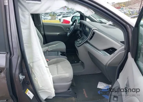 2015 Toyota Sienna Le 8 Passenger from USA, damaged, VIN 5TDKK3DC4FS686574